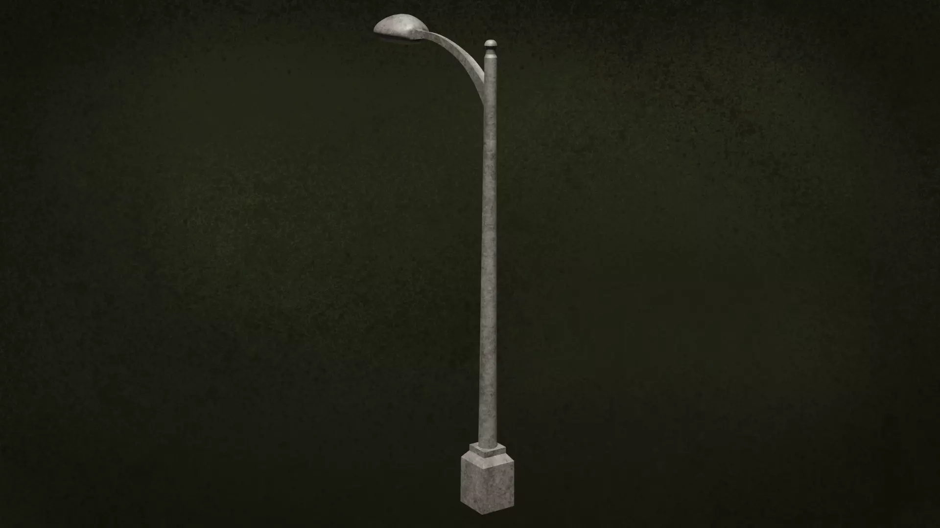 Lamp Street Light Post Series ModernUrbanLux LT1 N1 3D model_3