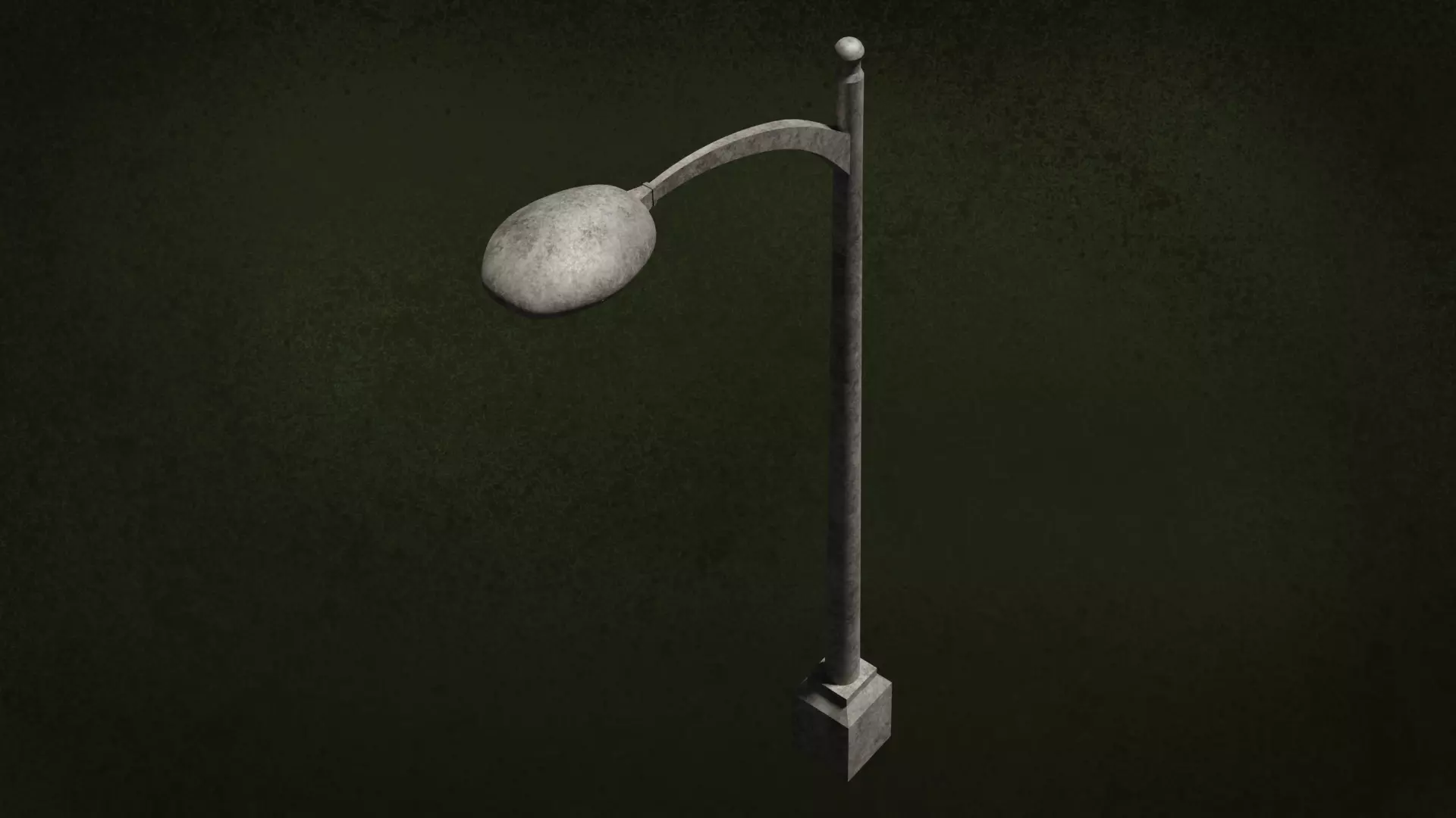 Lamp Street Light Post Series ModernUrbanLux LT1 N1 3D model_8