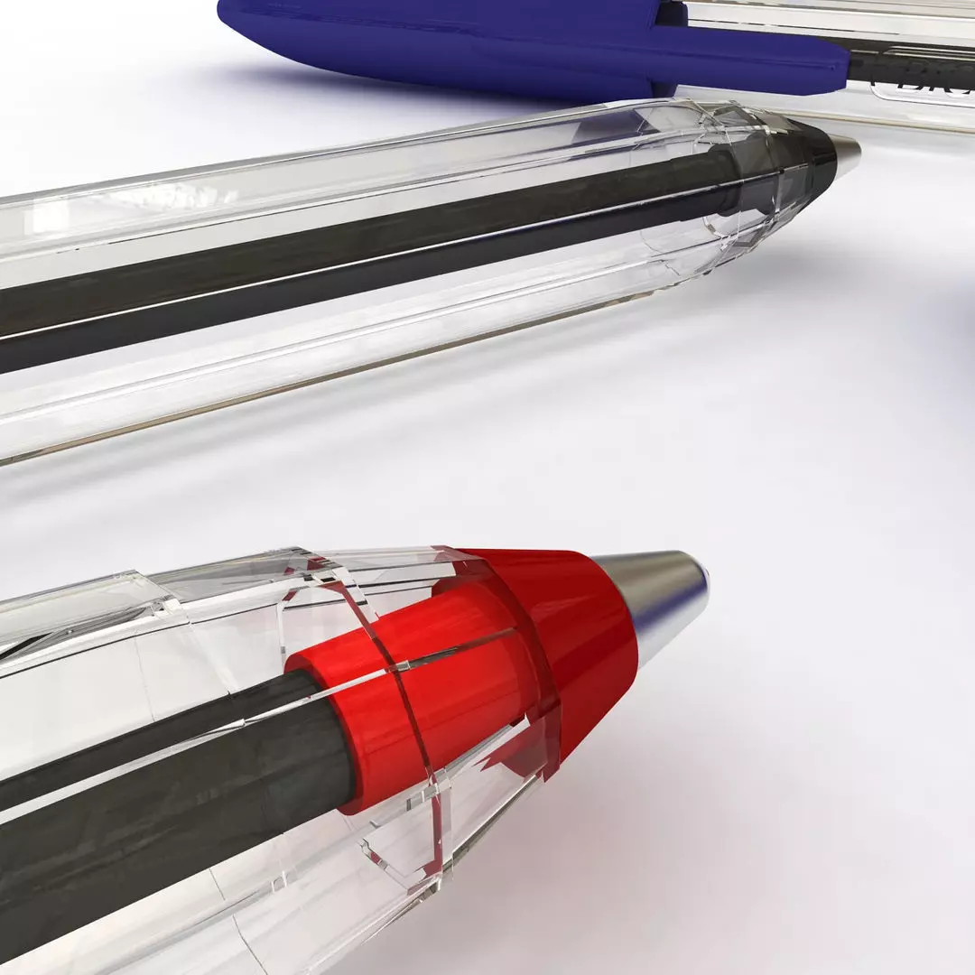 Ballpoint Pen 3D model_5