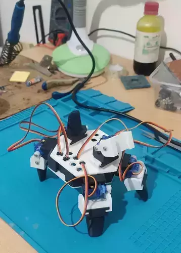 Puzzle Transforming Robot