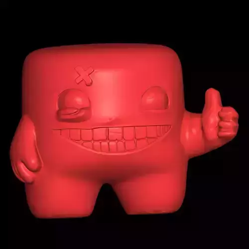super meat boy design