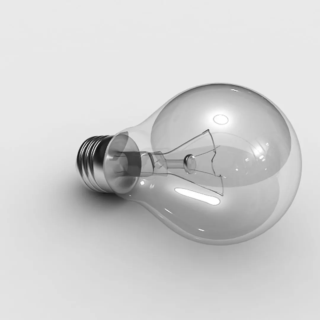 Electric bulb 3D model_8