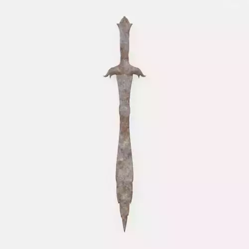 Ancient Rusted Relic Sword