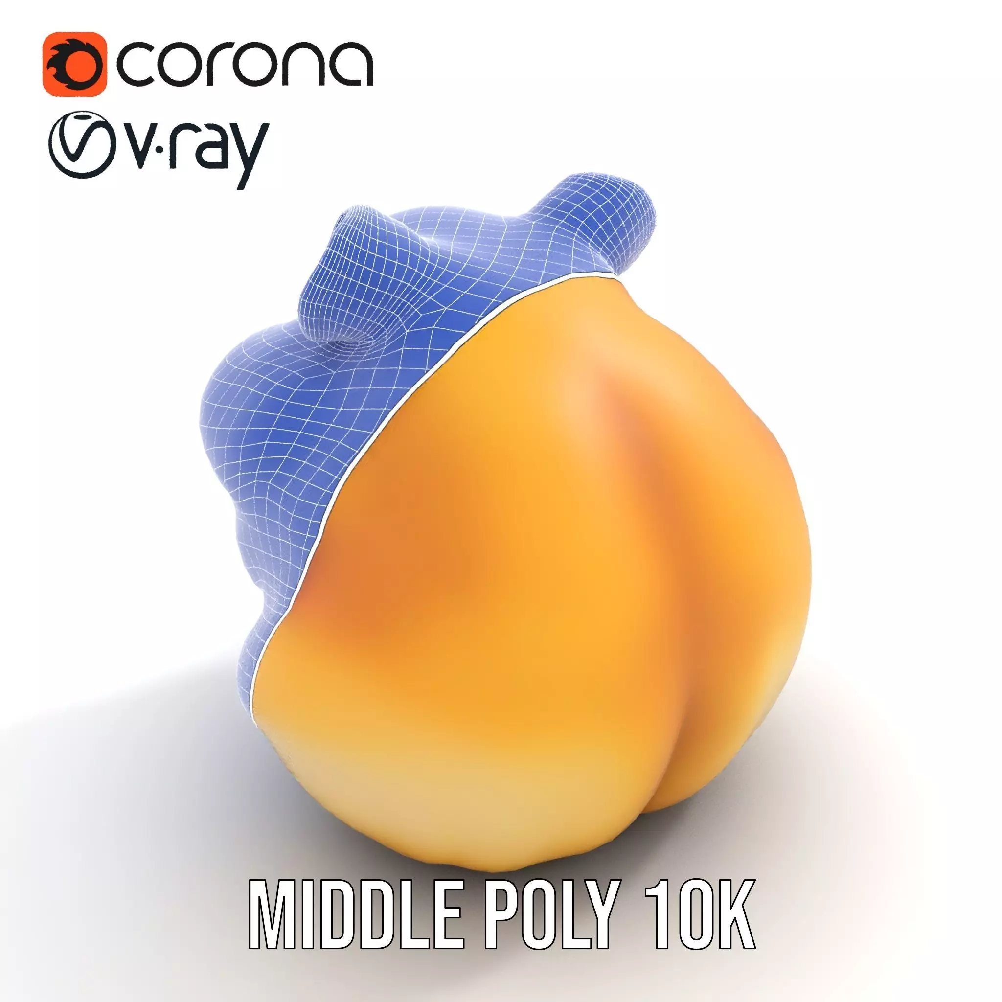 Golden Hamster model pack Low-poly 3D model_30