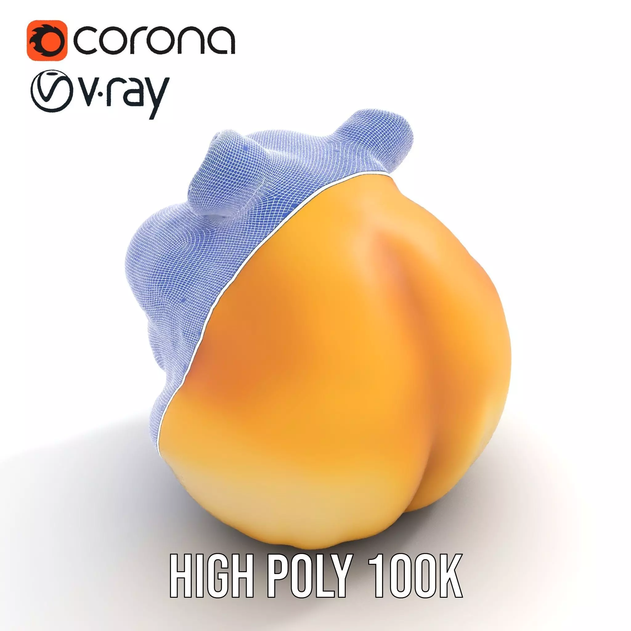 Golden Hamster model pack Low-poly 3D model_26