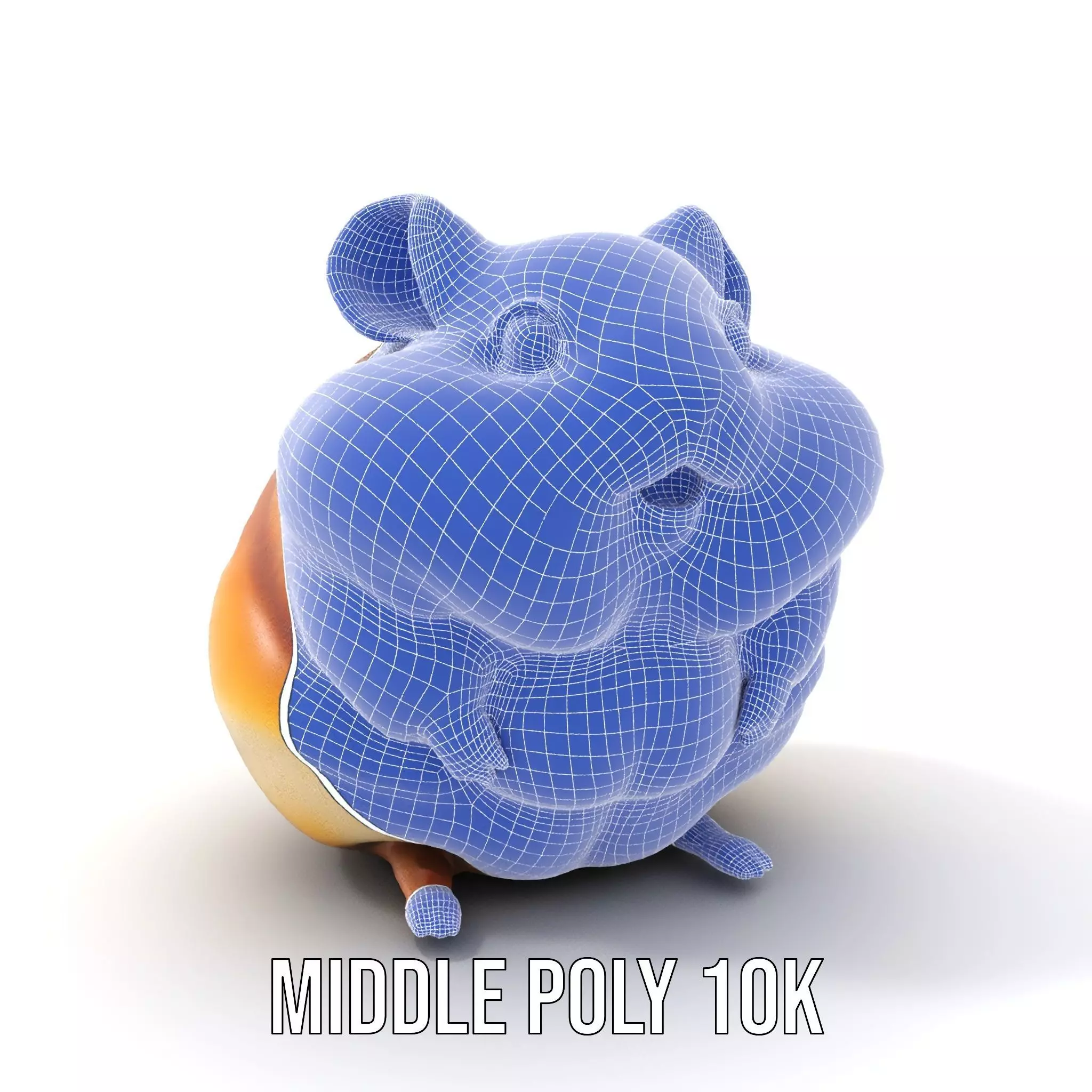 Golden Hamster model pack Low-poly 3D model_27