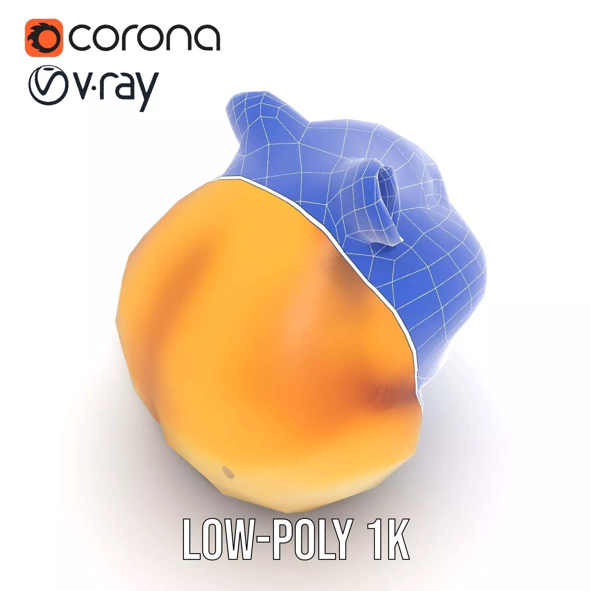 Golden Hamster model pack Low-poly 3D model_28