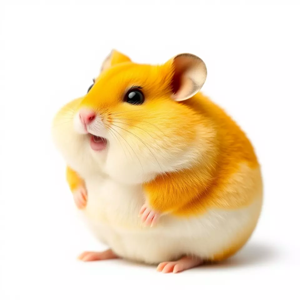 Golden Hamster model pack Low-poly 3D model_2