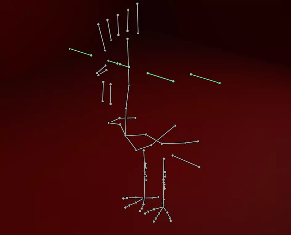 Funny 3D Rooster Character Low-poly 3D model_13