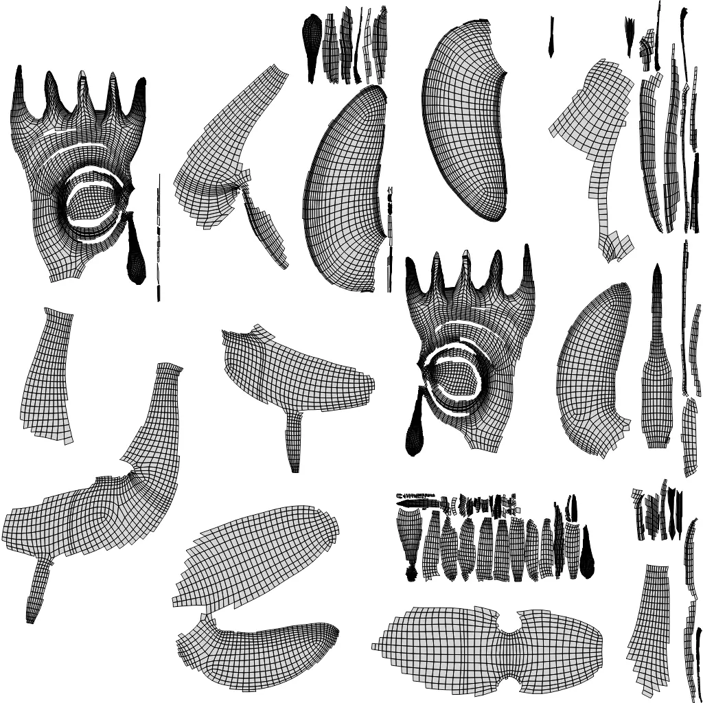 Funny 3D Rooster Character Low-poly 3D model_31