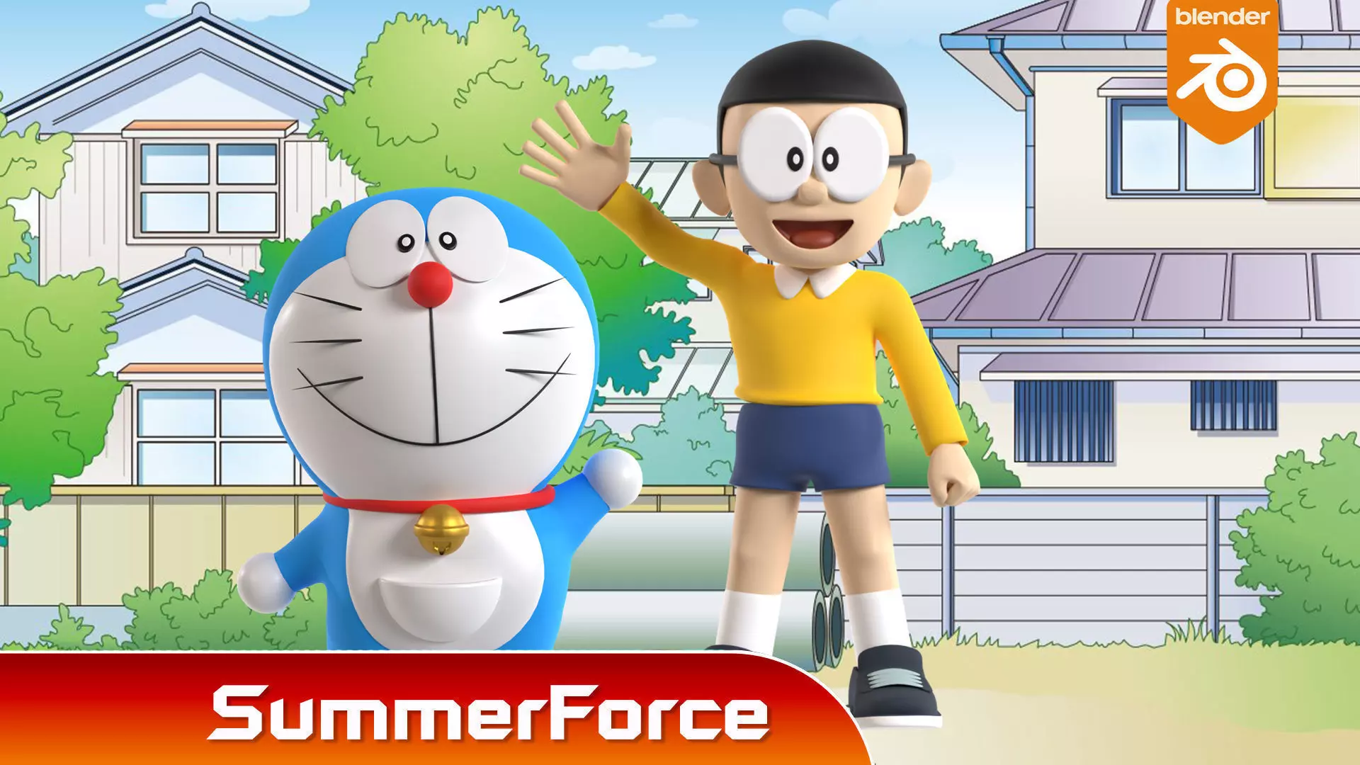 Nobita - Doraemon 3D model_3