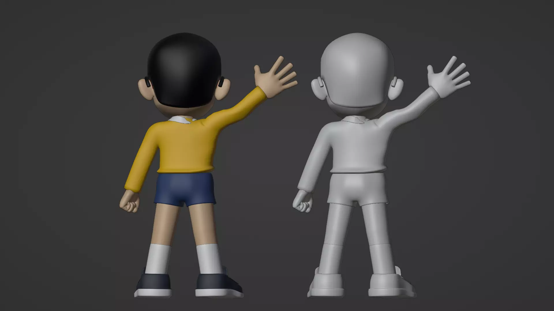 Nobita - Doraemon 3D model_19