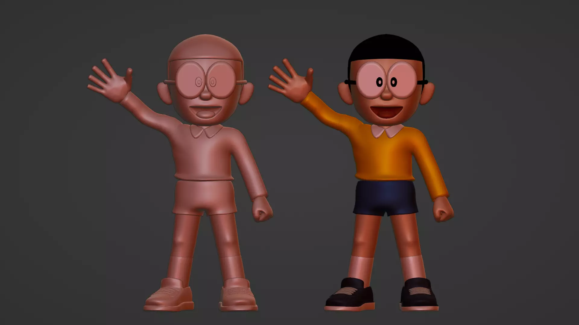 Nobita - Doraemon 3D model_20