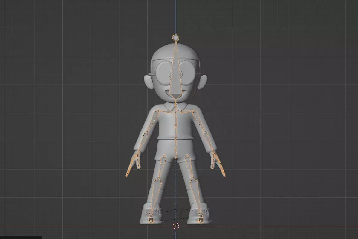 Nobita - Doraemon 3D model_14
