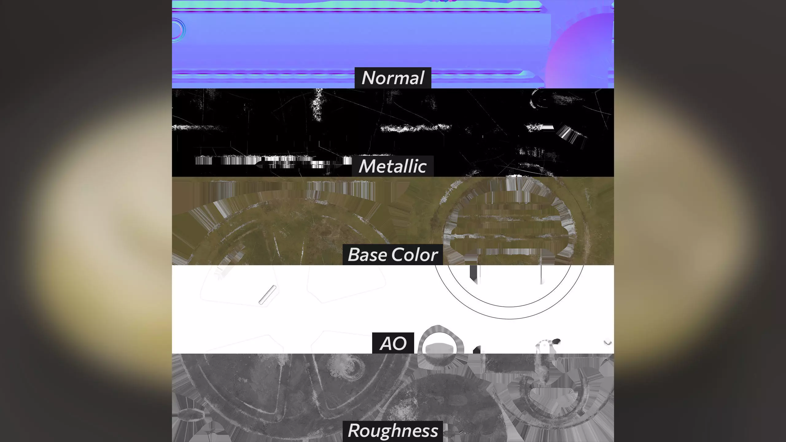 M6 Anti-Tank Mine Low-poly 3D model_10