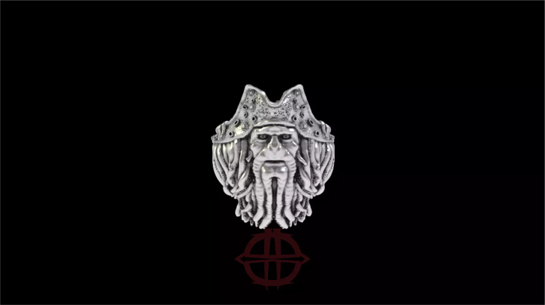 DAVI JONES PIRATES RING 3D print model