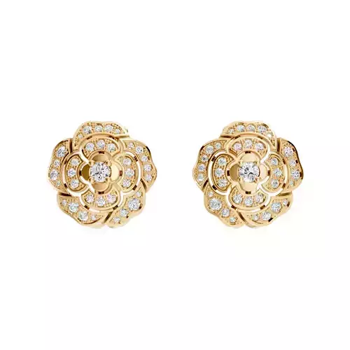 Bouton Earrings