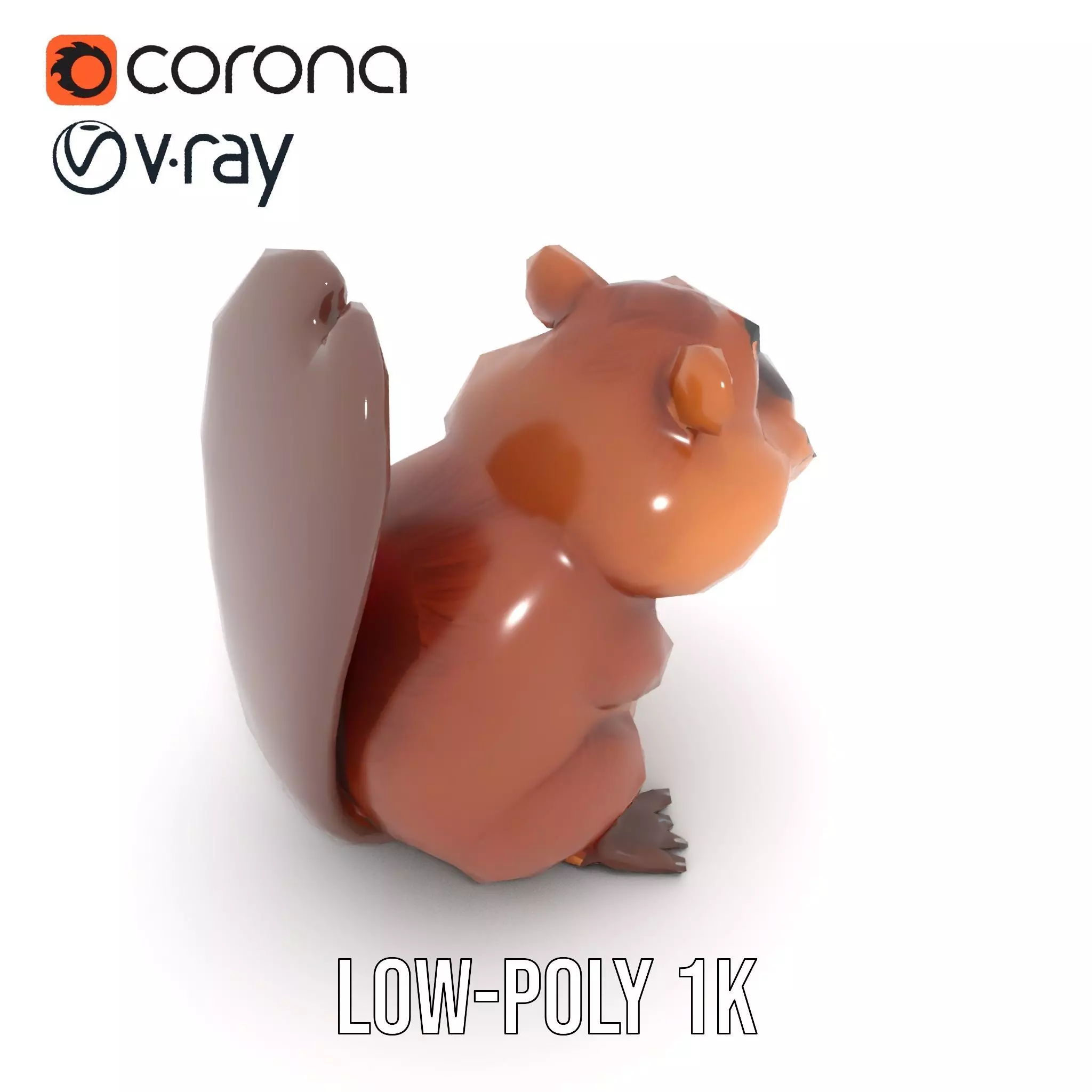 Playful Brown Beaver model pack Low-poly 3D model_14