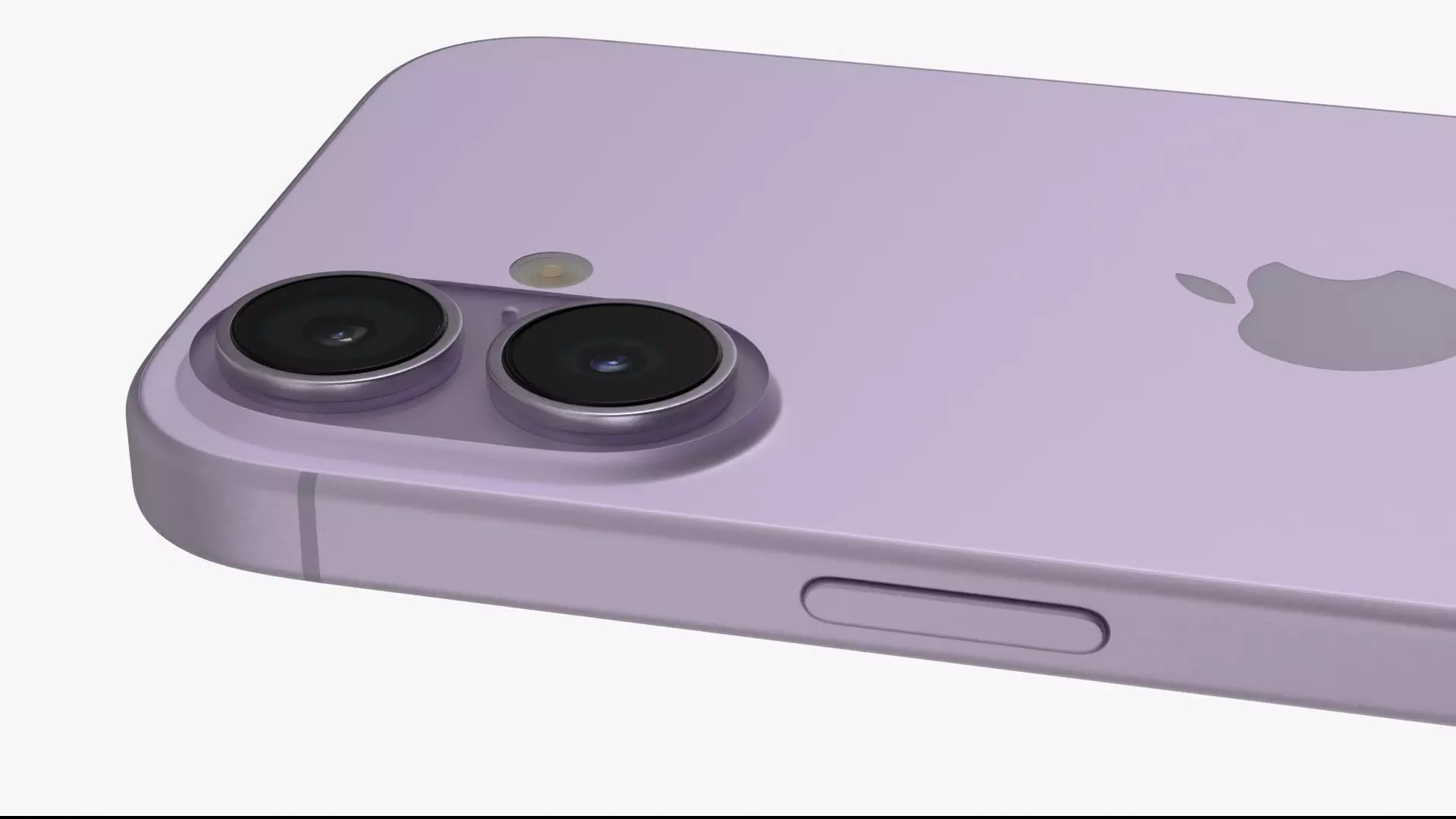 Apple iPhone 17 Lavender 3D model_5