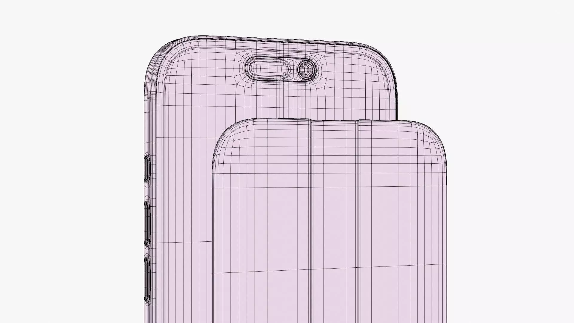 Apple iPhone 17 Lavender 3D model_15