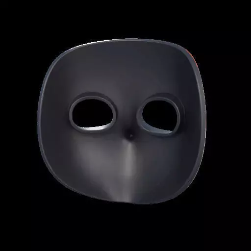 Colorful Anime-Style Mask 3D print model_7