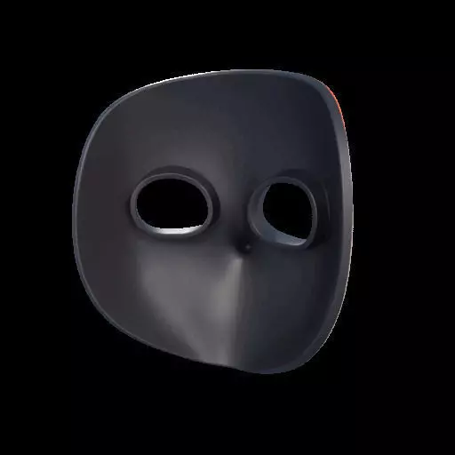 Colorful Anime-Style Mask 3D print model_6