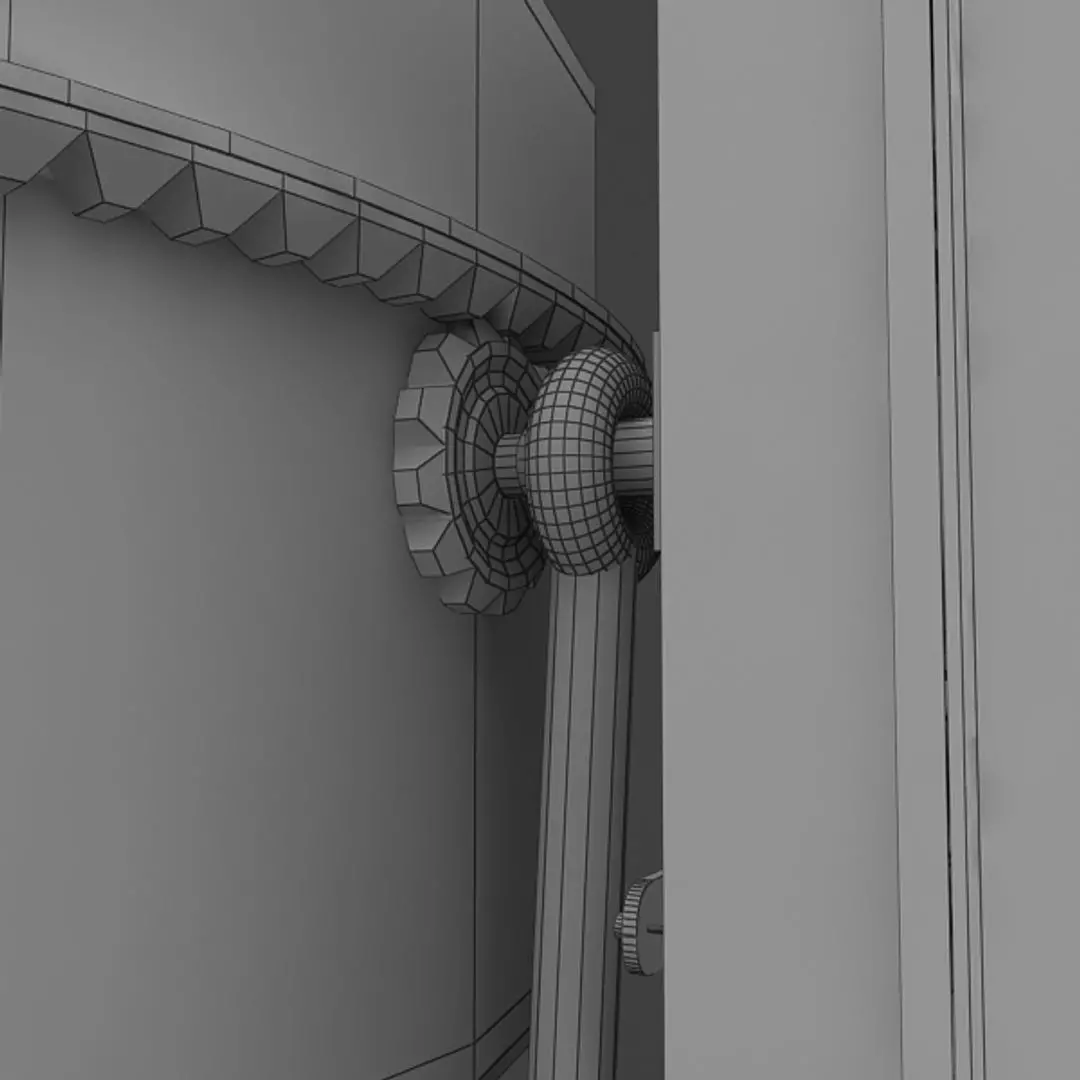 Concrete Mixer 3D model_8