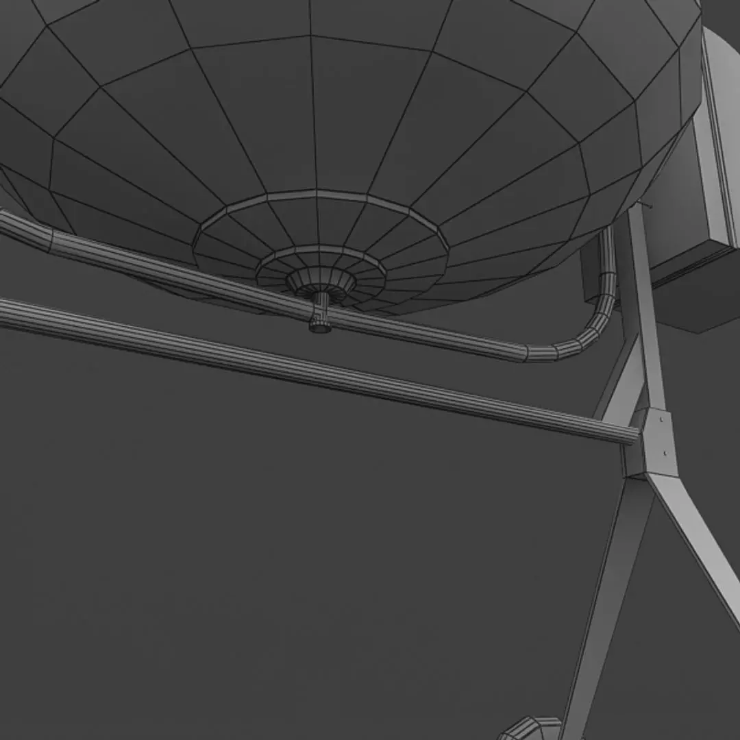 Concrete Mixer 3D model_7