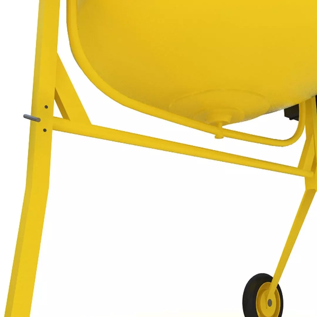 Concrete Mixer 3D model_4