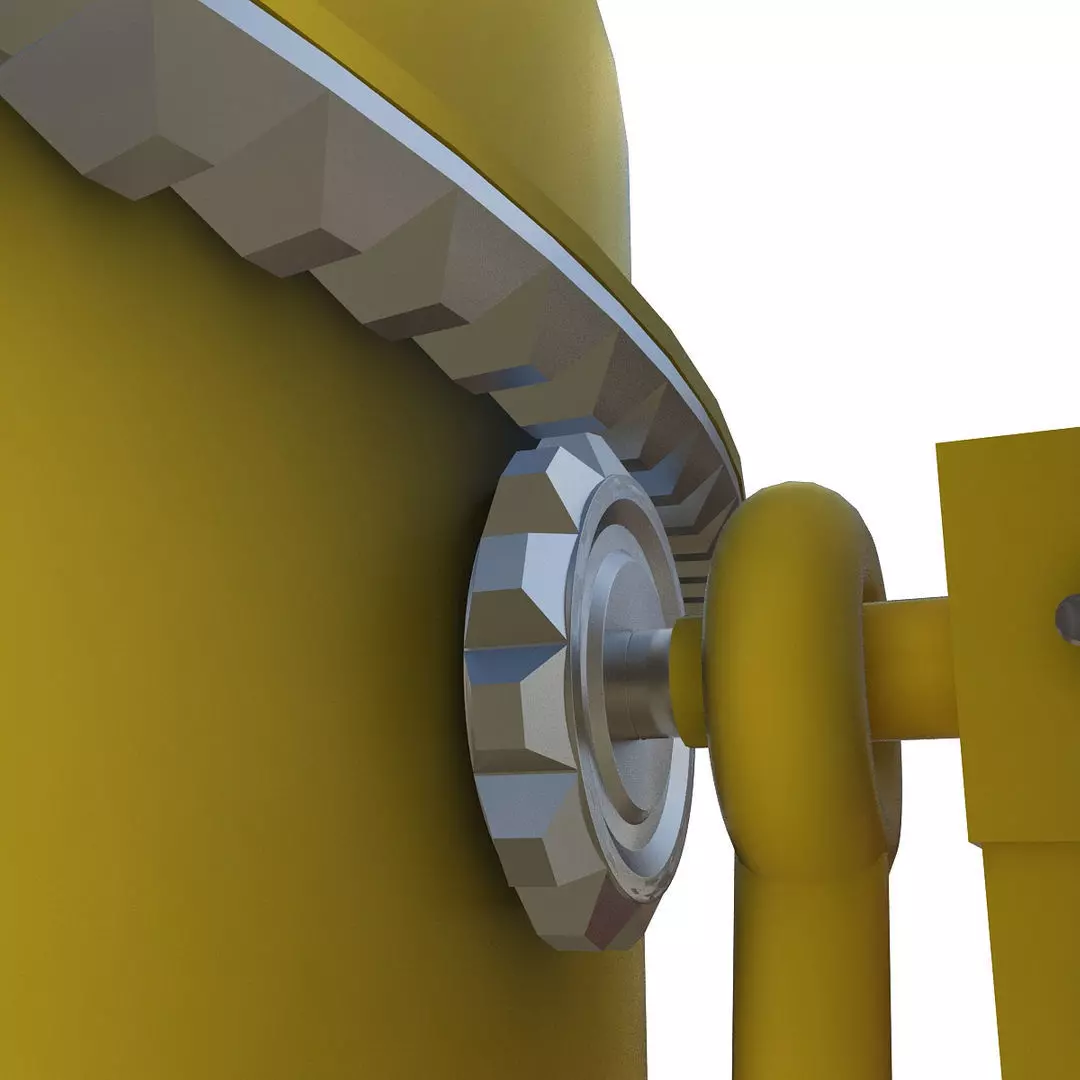 Concrete Mixer 3D model_3