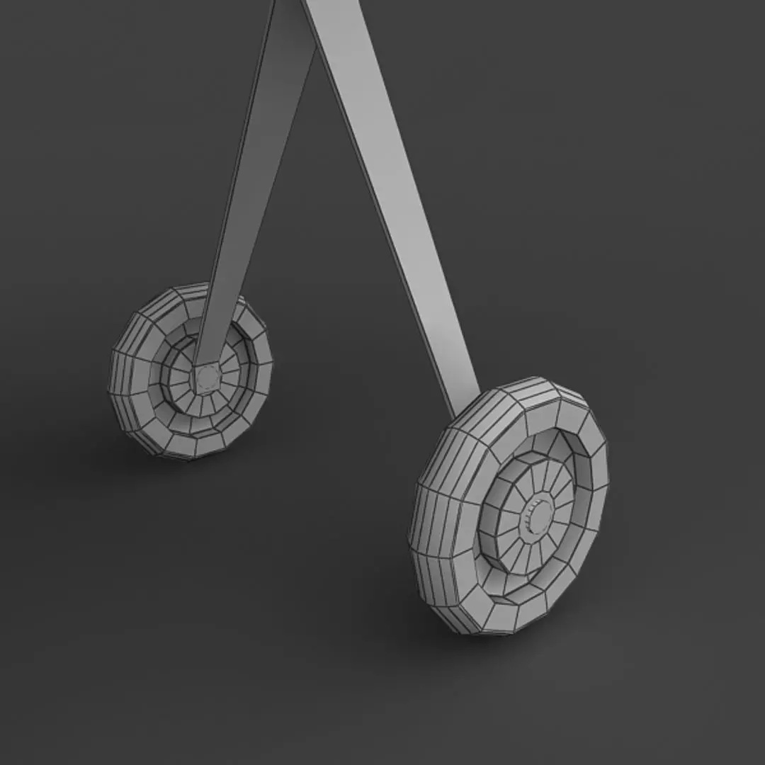 Concrete Mixer 3D model_6