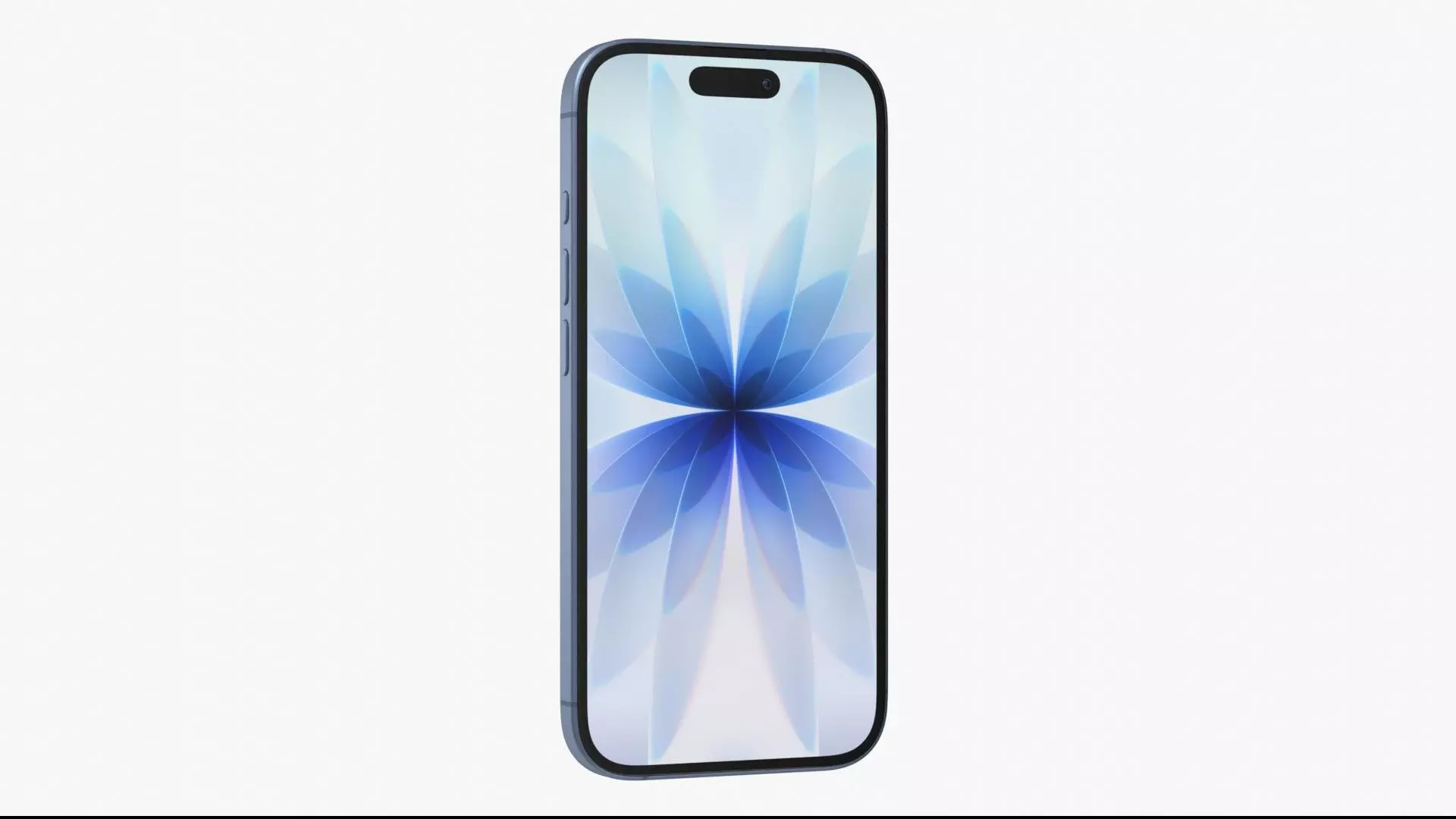 Apple iPhone 17 Mist Blue 3D model_9