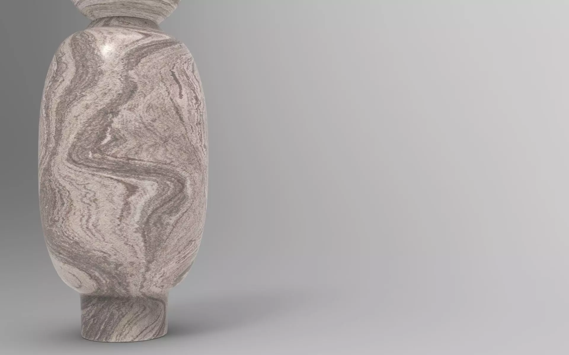 Los Vase Low-poly 3D model_2