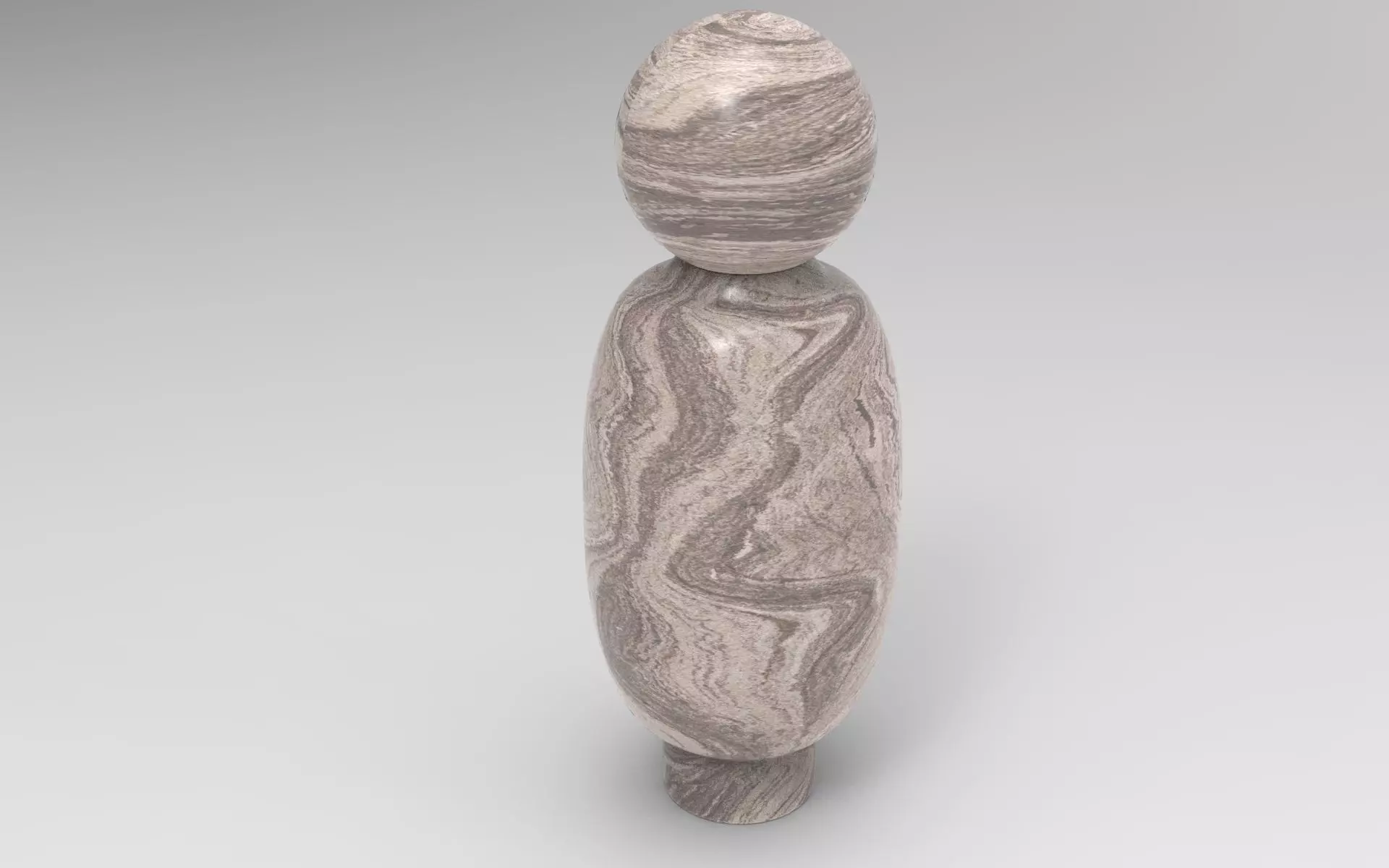 Los Vase Low-poly 3D model_0