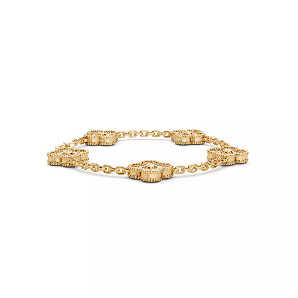 Alhambra Bracelet 3D print model_2