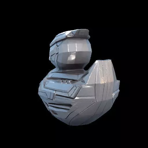 CyberDuck A Futuristic Rubber Duck in Tesla Cybertruck Style 3D print model_19