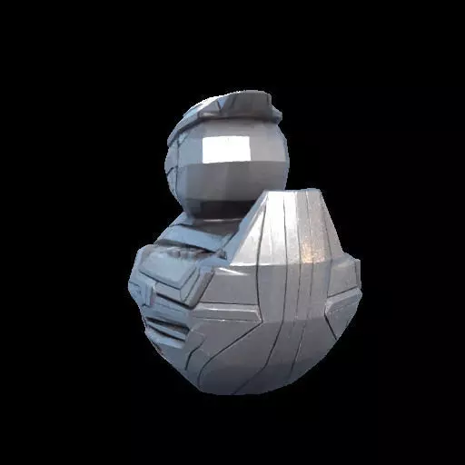 CyberDuck A Futuristic Rubber Duck in Tesla Cybertruck Style 3D print model_18