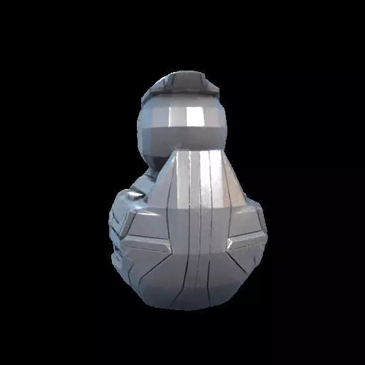 CyberDuck A Futuristic Rubber Duck in Tesla Cybertruck Style 3D print model_17