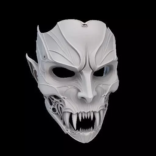 Vampire Mask 3D print model_2