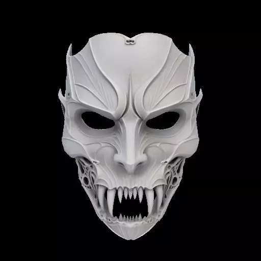 Vampire Mask 3D print model_1