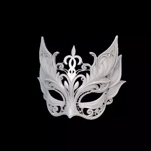 Fairy Masquerade Mask 3D print model_23