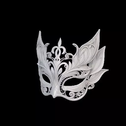 Fairy Masquerade Mask 3D print model_22