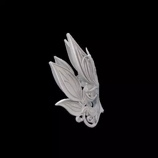 Fairy Masquerade Mask 3D print model_29