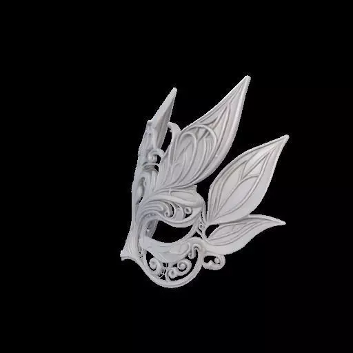 Fairy Masquerade Mask 3D print model_18