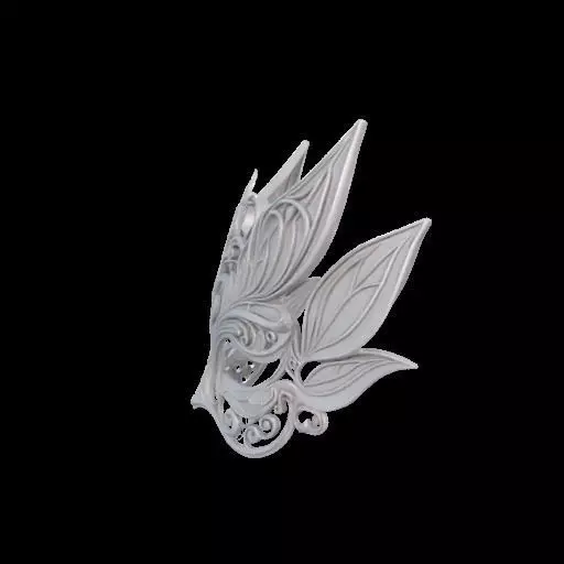 Fairy Masquerade Mask 3D print model_17