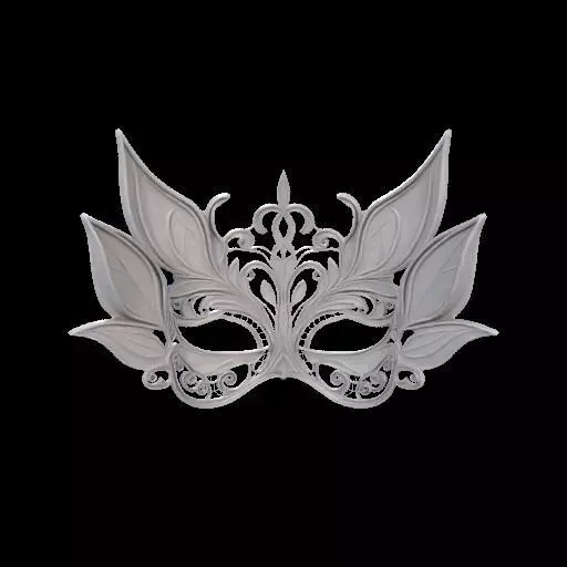 Fairy Masquerade Mask 3D print model_8