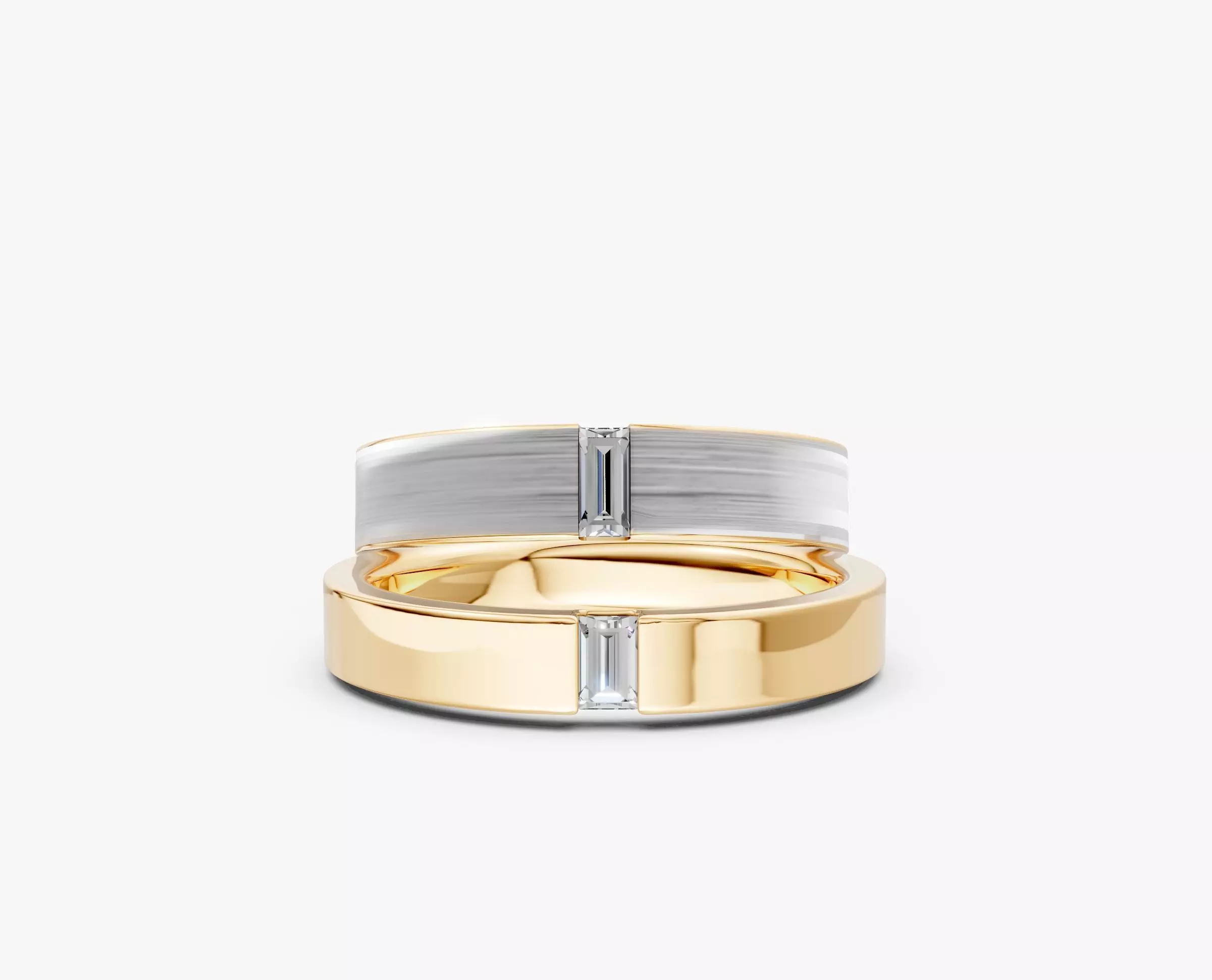 COUPLE RING RJ027 3D print model_3