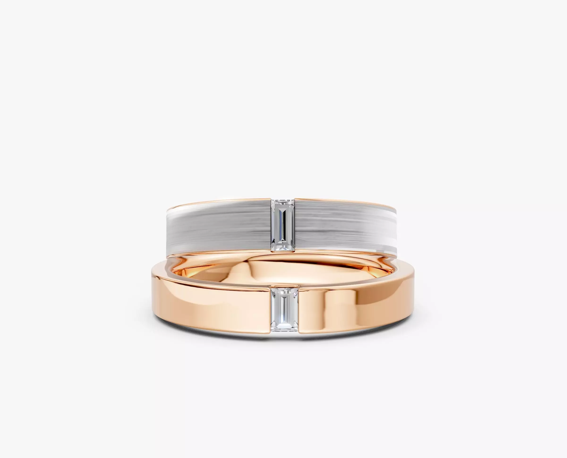 COUPLE RING RJ027 3D print model_2