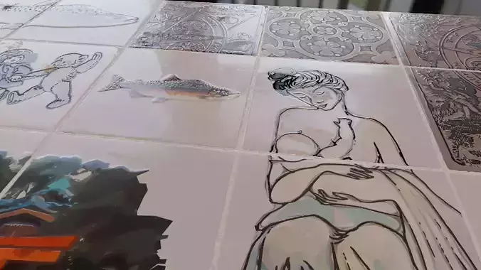 kitchen backsplash tiles collection pack 4