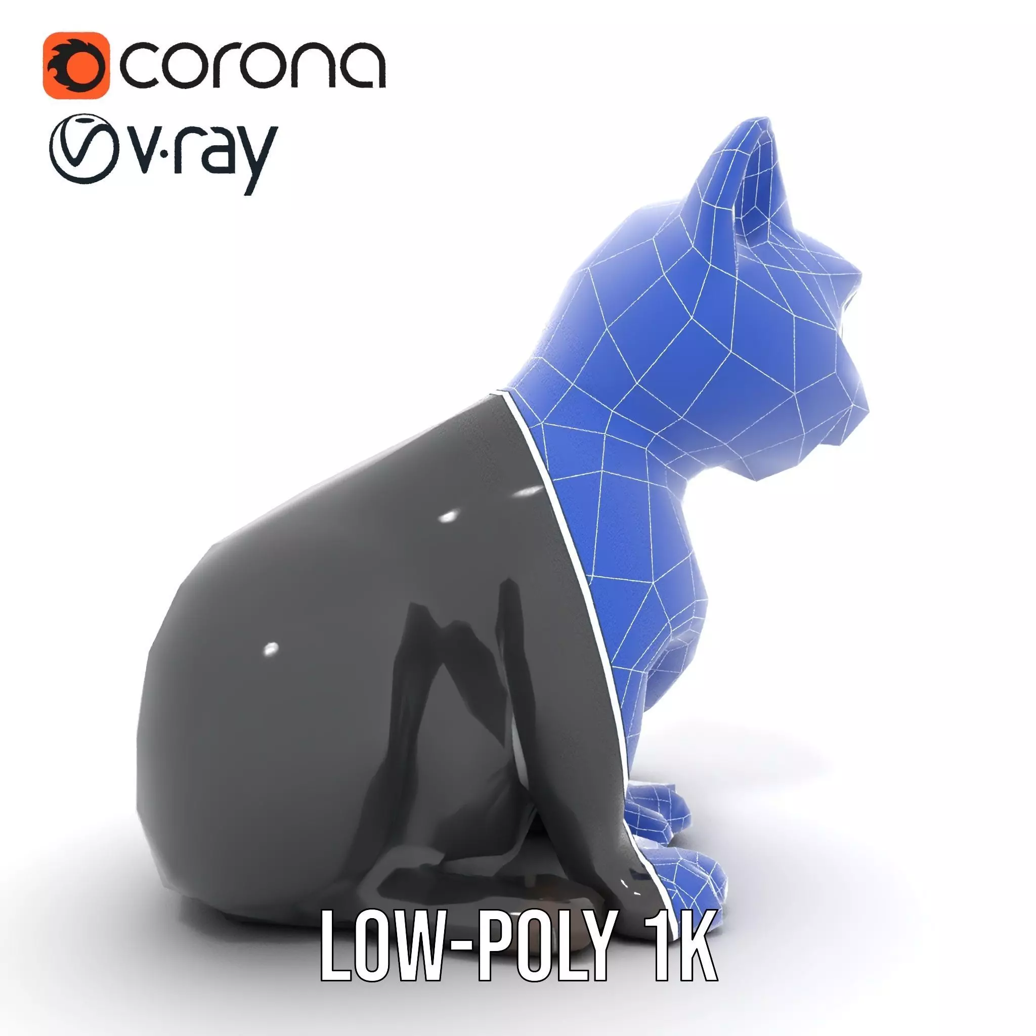 Charming Black Panther model pack Low-poly 3D model_31